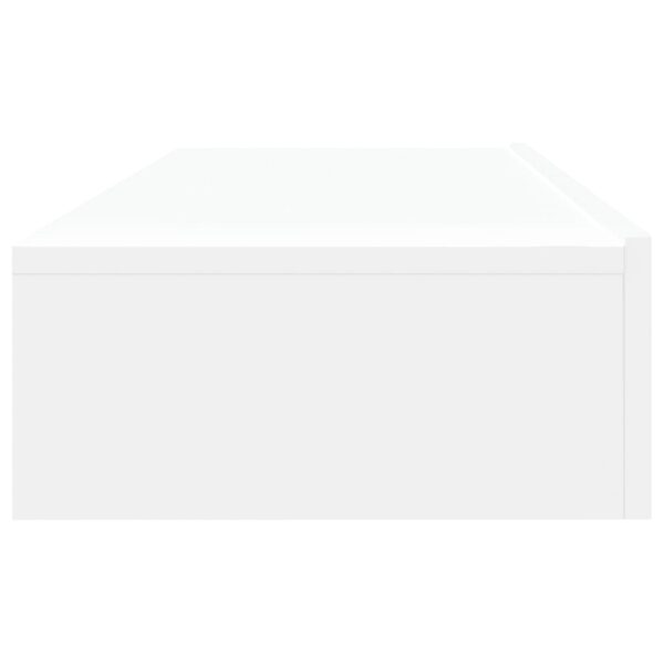 Szafki telewizyjne z LED, 2 szt., białe, 60x35x15,5 cm - obrazek 9