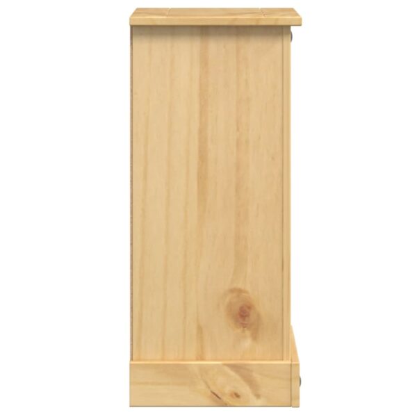 Szafka nocna Corona, 35x32,5x74 cm, lite drewno sosnowe - obrazek 5