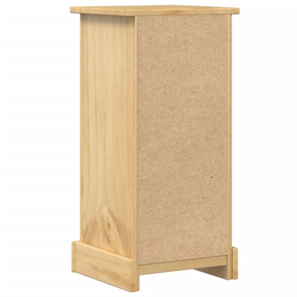 Szafka nocna Corona, 35x32,5x74 cm, lite drewno sosnowe - obrazek 6