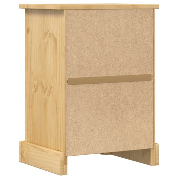 Szafka nocna Corona, 45x35x64 cm, lite drewno sosnowe - obrazek 6