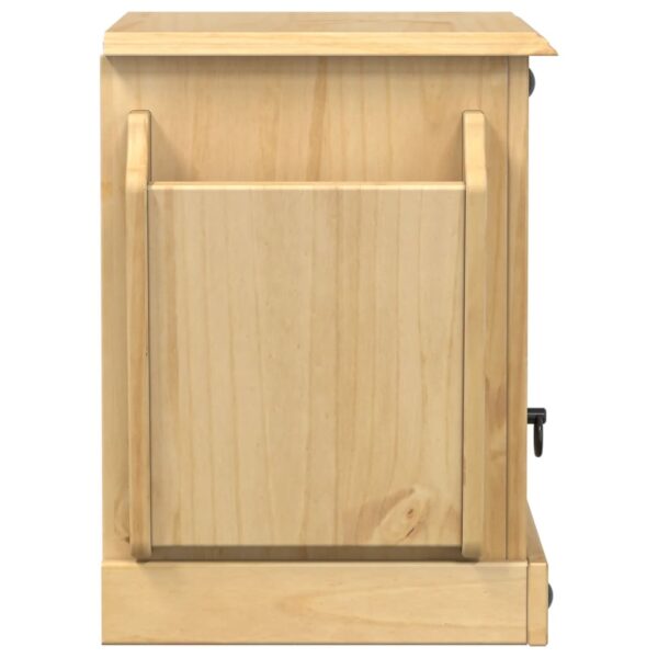 Szafka nocna Corona, 45x35x47,5 cm, lite drewno sosnowe - obrazek 5