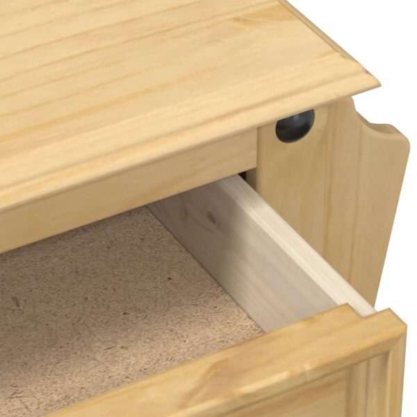 Szafka nocna Corona, 45x35x47,5 cm, lite drewno sosnowe - obrazek 7