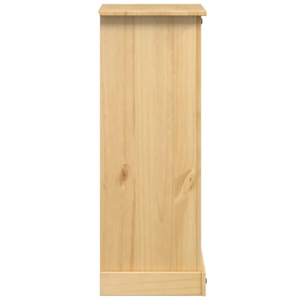Szafka nocna Corona, 53x39x103 cm, lite drewno sosnowe - obrazek 4