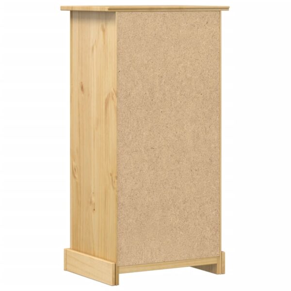 Szafka nocna Corona, 53x39x103 cm, lite drewno sosnowe - obrazek 5