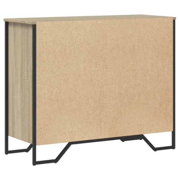 Komoda, dąb sonoma, 91x35,5x74,5 cm, materiał drewnopochodny - obrazek 6
