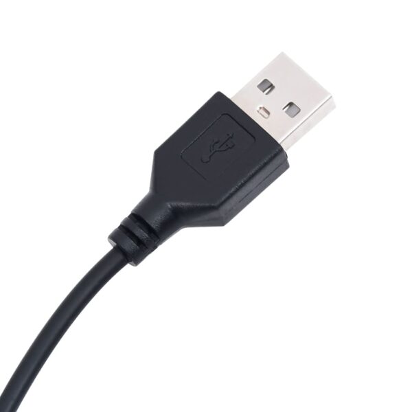 Wisząca szafka nocna z podświetleniem LED, czarna - obrazek 12
