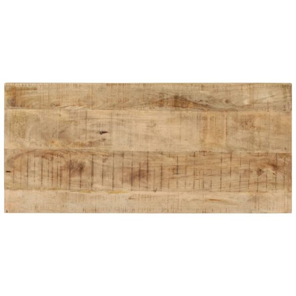 Stół do jadalni, 110x50x76 cm, lite drewno mango - obrazek 3