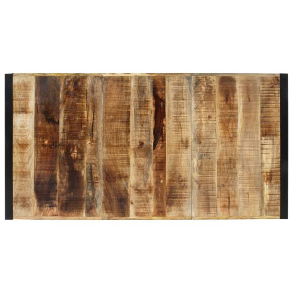 Stół do jadalni, 175x90x76 cm, surowe drewno mango - obrazek 3