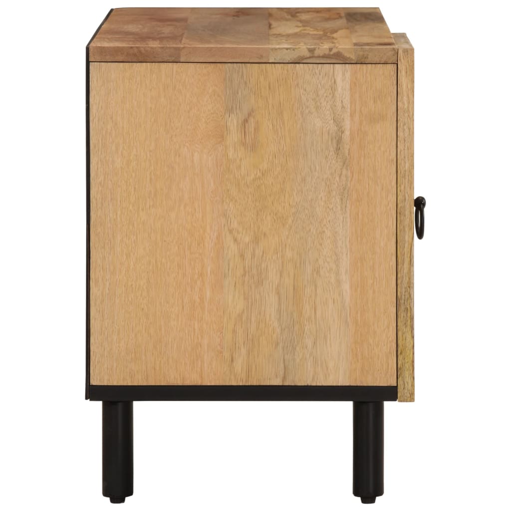 Szafka pod telewizor, 80x31x46 cm, lite drewno mango - obrazek 6