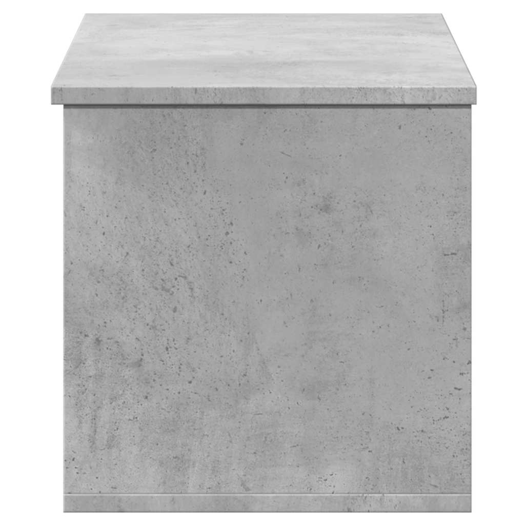 Skrzynia, szarość betonu, 90x35x35 cm, materiał drewnopochodny - obrazek 5