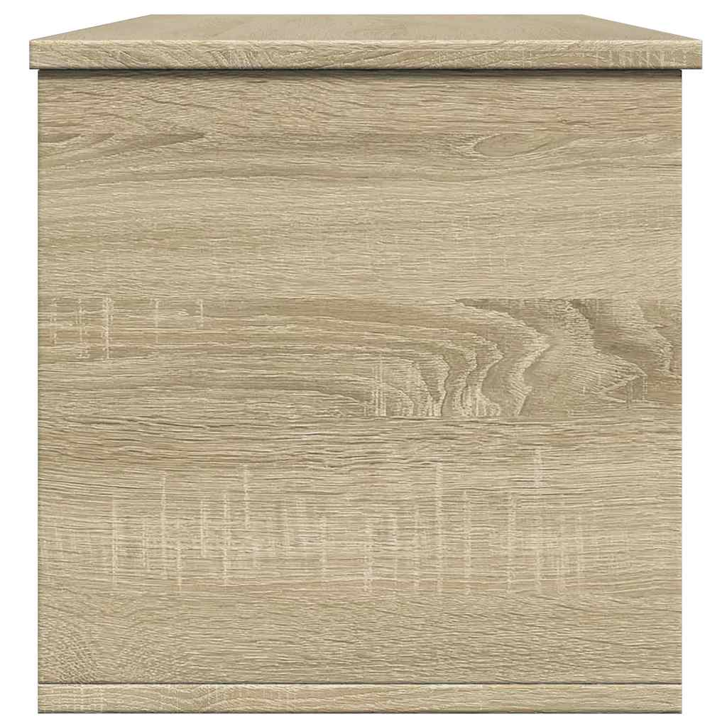 Skrzynia, dąb sonoma, 102x35x35 cm, materiał drewnopochodny - obrazek 5