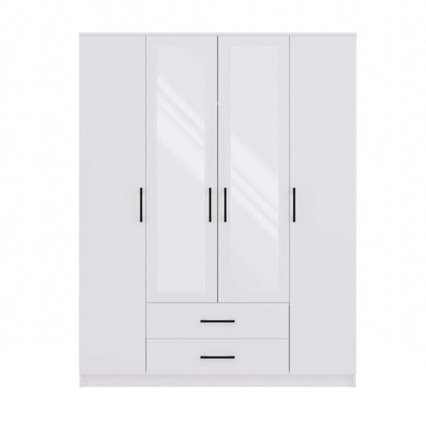 Szafa Romana 160X205L BIAŁY - obrazek 5