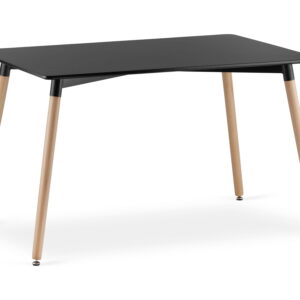 Stół ADRIA 120cm x 80cm - czarny