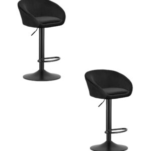 Hoker EAST - aksamit czarny / baza czarna x 2