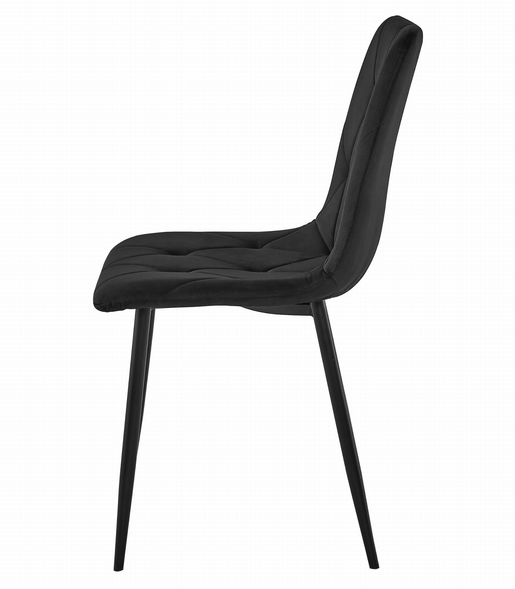 Zestaw stół NP 120x80 Craft Czarny + 4 krzesła LIBRA czarne - obrazek 6