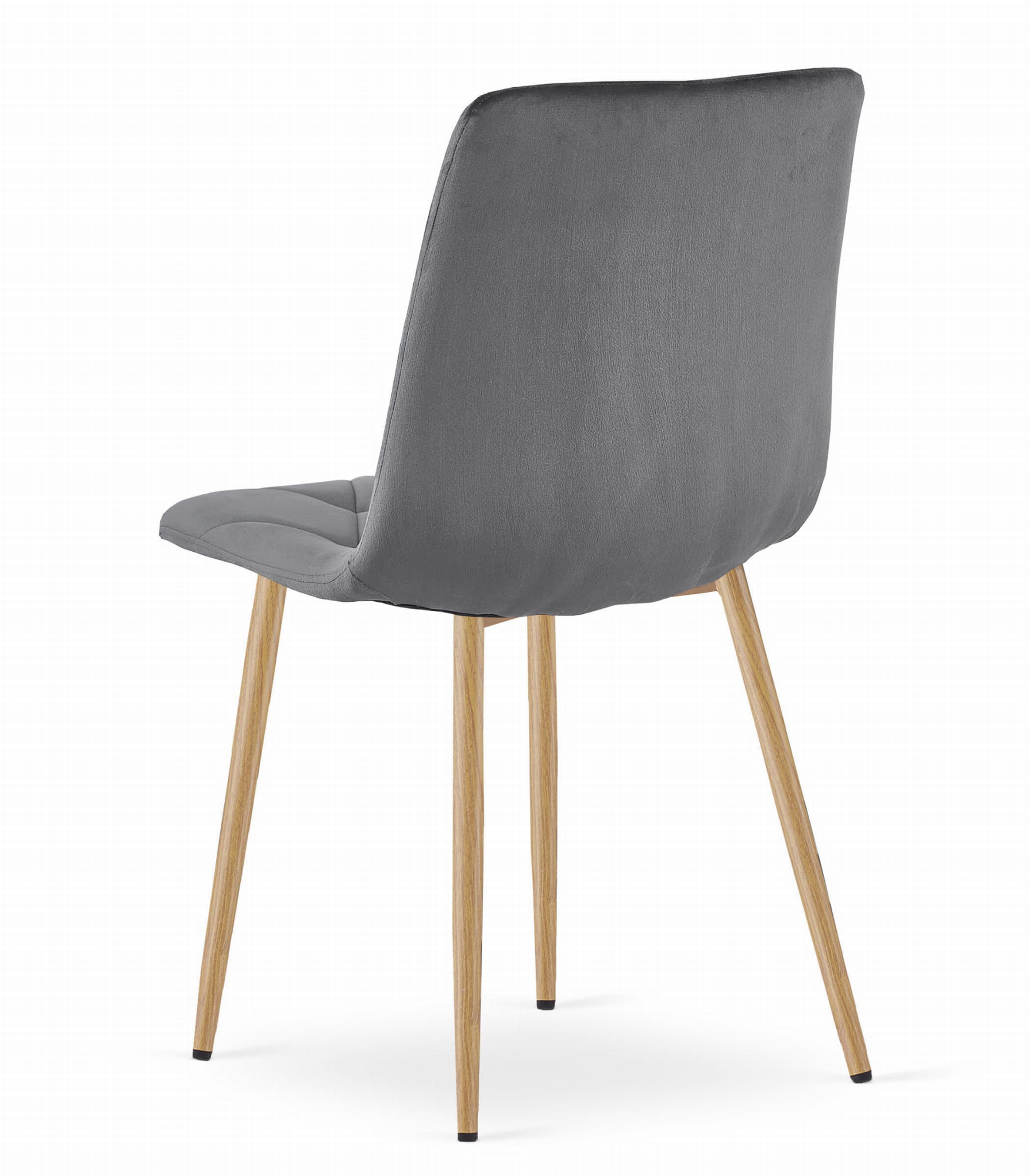 Zestaw stół NP 120x80 Dąb Sonoma + 4 krzesła LIBRA szare - obrazek 7