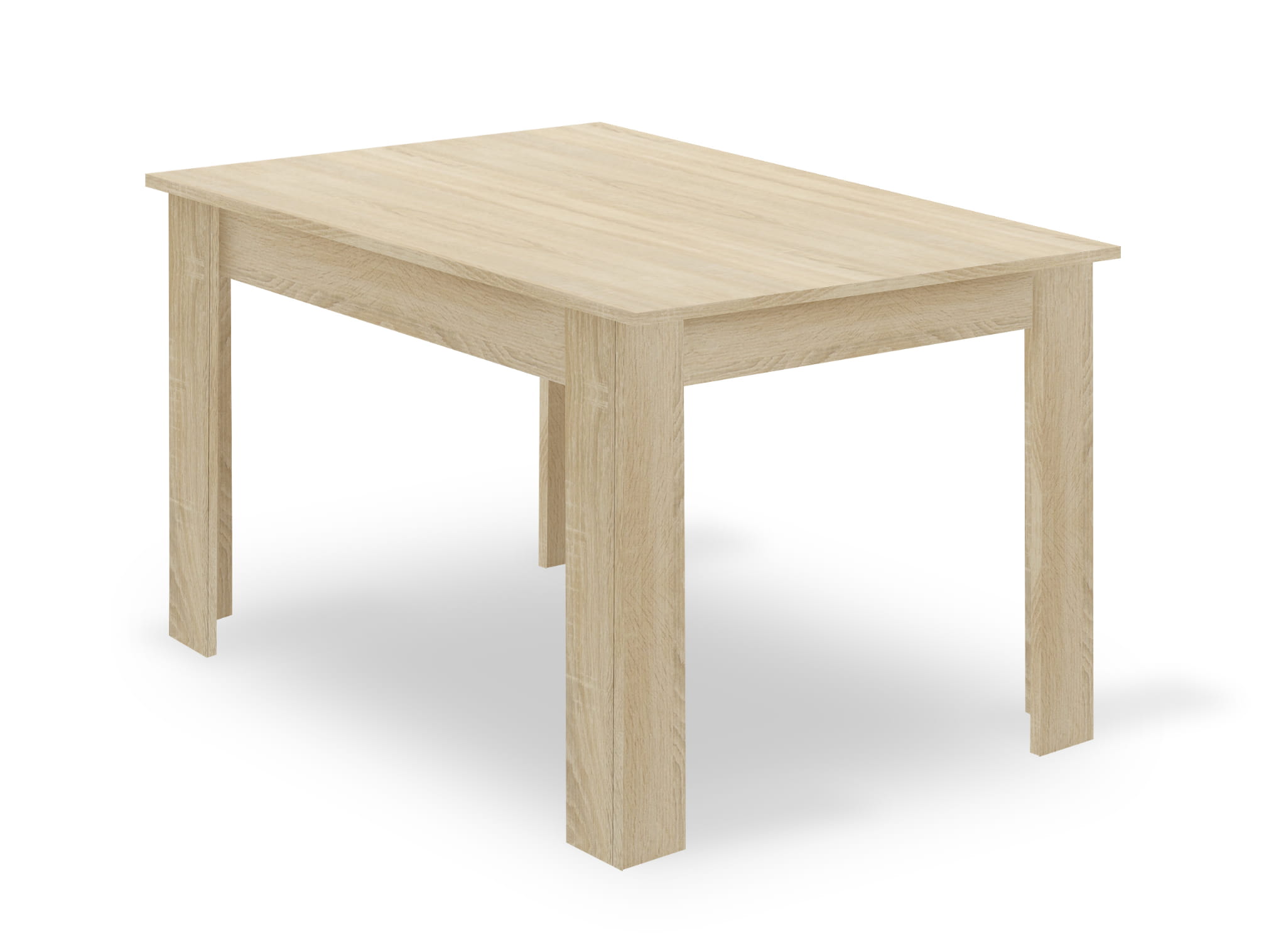 Zestaw stół NP 120x80 Dąb Sonoma + 4 krzesła LIBRA szare - obrazek 11